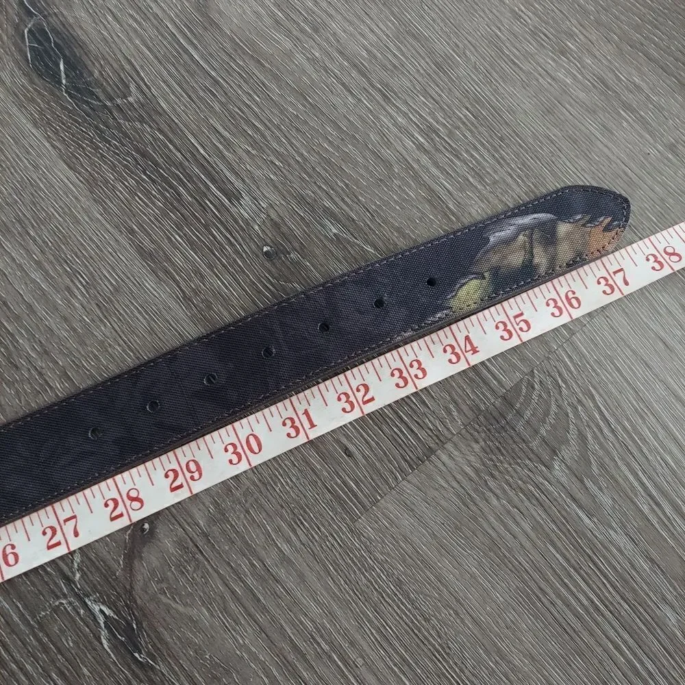 Nocona Mossy Oak Camo Belt Small 30-32